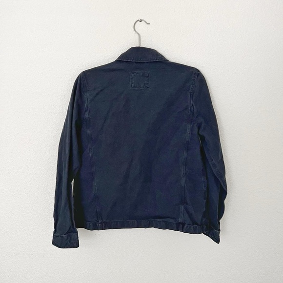 Abercrombie & Fitch Navy Blue Utility Jacket - Picture 2 of 6